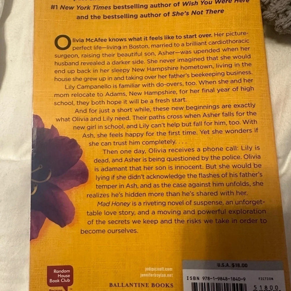 Mad Honey by Jodi Picoult - Picture 2 of 2